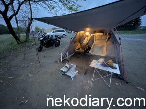 学校橋河原へツーリングキャンプに行ってきました