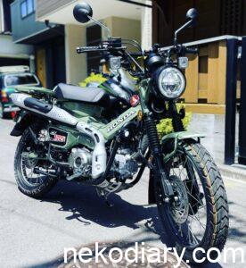 CT125ハンターカブ パールオーガニックグリーン納車